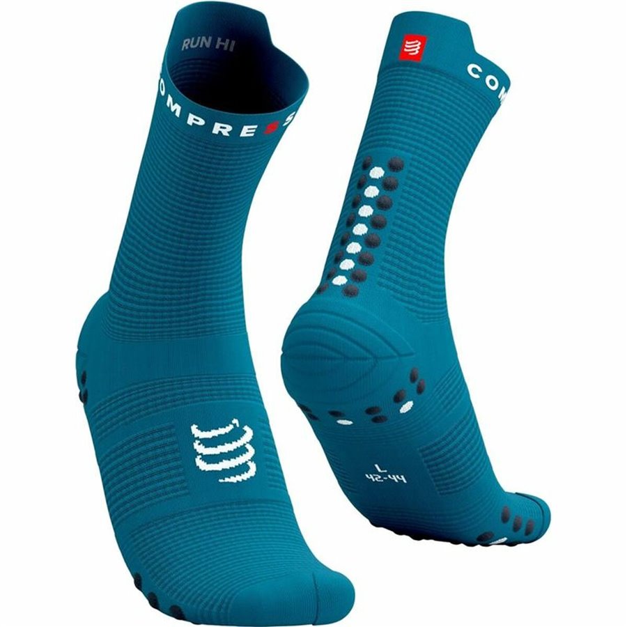 Compressport 运动袜 v4.0 专业赛车蓝