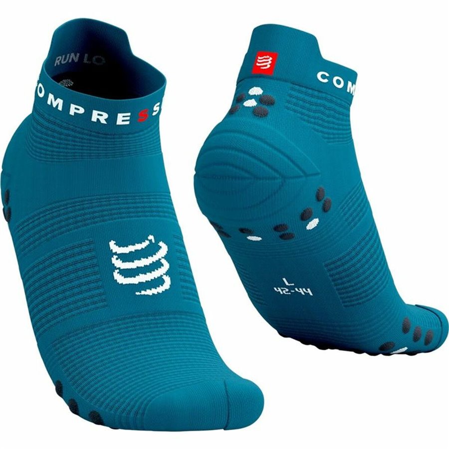 Compressport 脚踝袜，运动版 v4.0 专业赛车蓝