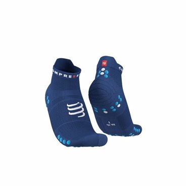 Sportstrumpor Compressport Pro Racing Blå