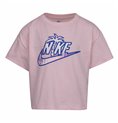 Barn T-shirt med kortärm Nike Knit  Rosa