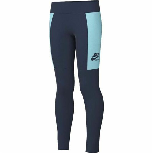 Sport-leggings, Barn Nike Sportswear Heritage Blå