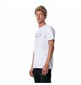 T-shirt med kortärm Herr Rip Curl El Mama Vit