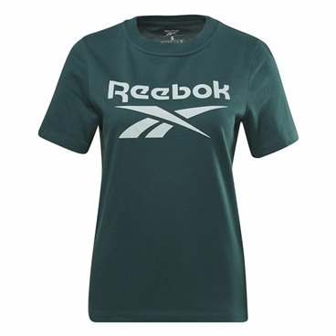 T-shirt med kortärm Dam Reebok  Identity Turkos