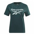 Reebok 绿松石色女装短袖 T 恤