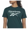 Reebok 绿松石色女装短袖 T 恤