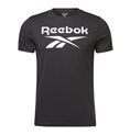 Reebok 男士短袖T恤 大 LOGO TEE HD4222 黑色