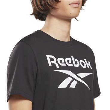 T-shirt med kortärm Herr Reebok BIG LOGO TEE HD4222 Svart