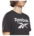 Reebok 男士短袖T恤 大 LOGO TEE HD4222 黑色