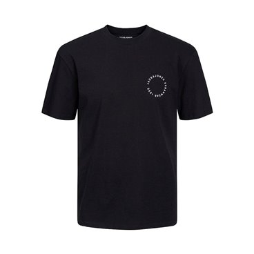 Jack & Jones 男士短袖T恤 JJSUNSET TEE SS CREW NECK 12221013 黑色