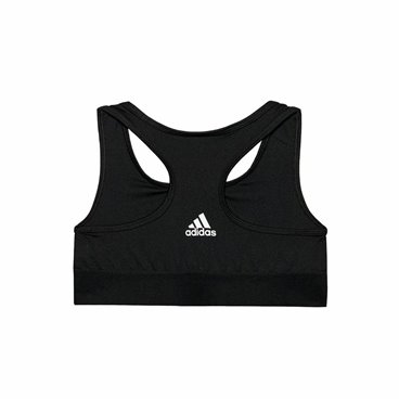 Sport-BH Adidas Sports Single Jersey Barn Svart