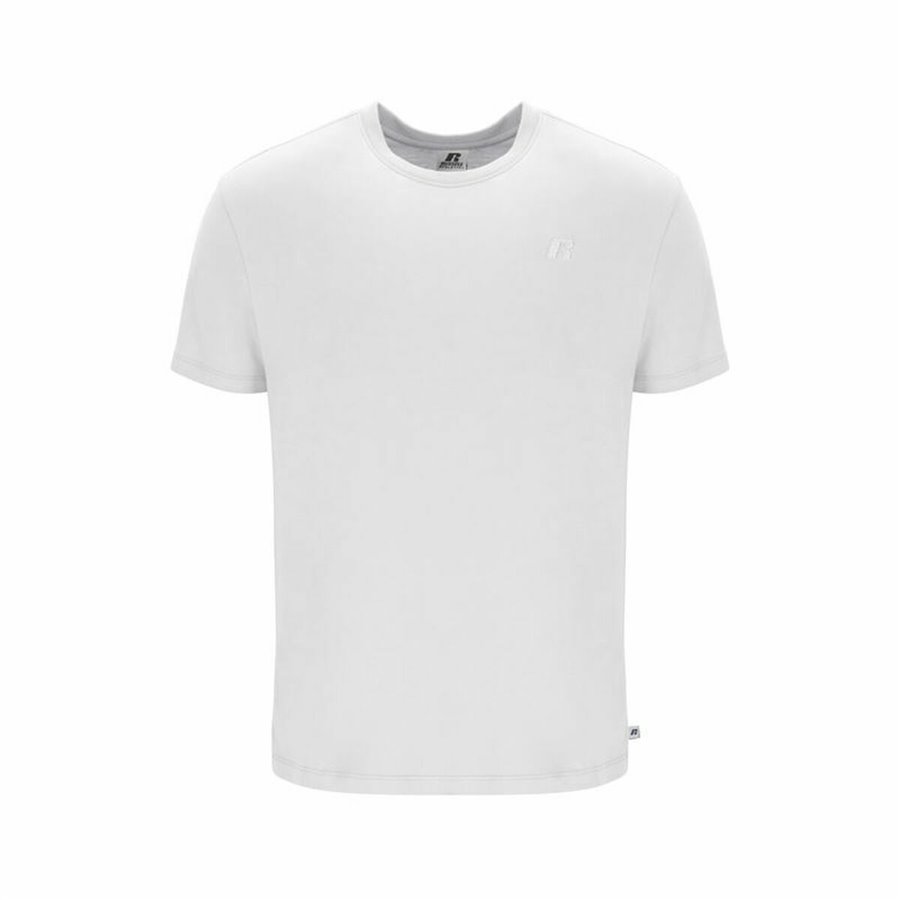 T-shirt med kortärm Herr Russell Athletic Amt A30011 Vit