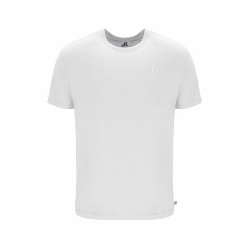 T-shirt med kortärm Herr Russell Athletic Amt A30011 Vit