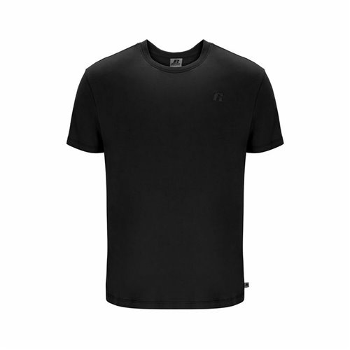 T-shirt med kortärm Herr Russell Athletic Amt A30011 Svart