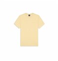 T-shirt med kortärm Herr Champion Crewneck Beige