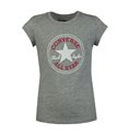 Barn T-shirt med kortärm Converse Timeless Chuck Patch G Grå