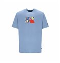 Russell Athletic Emt E36211 蓝色靛蓝男士短袖 T 恤