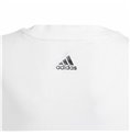 Barn T-shirt med kortärm Adidas Essentials Vit