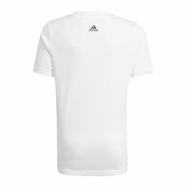 Barn T-shirt med kortärm Adidas Essentials Vit