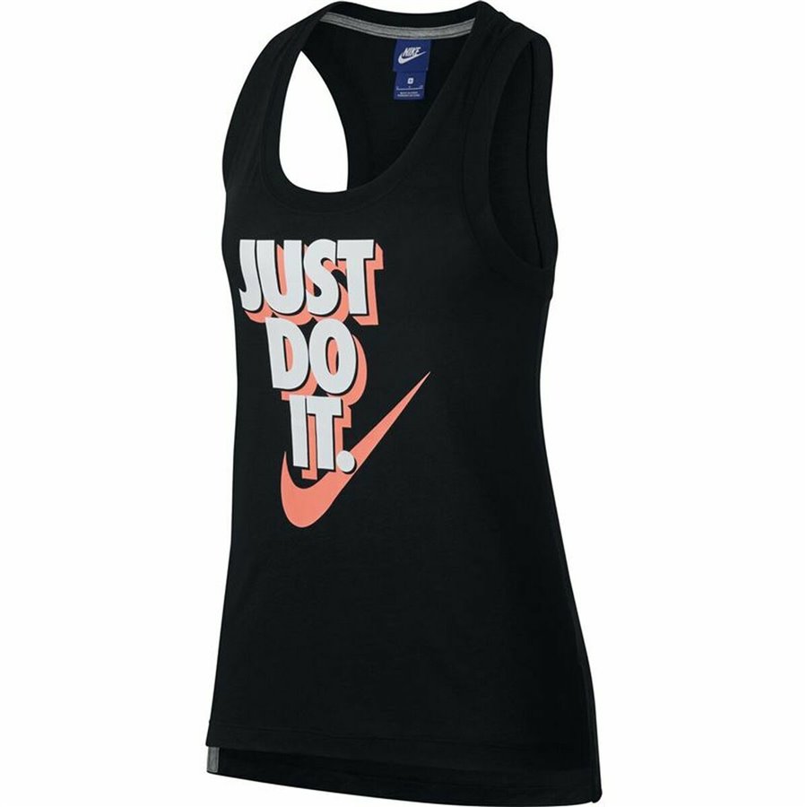 Nike 背心，黑色女式 Just Do It