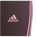 Adidas 运动紧身裤，儿童 3 bandas 紫色