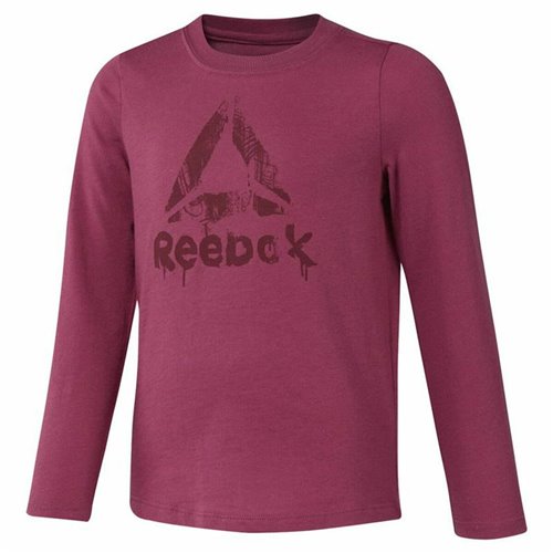 T-shirt med lång ärm Dam Reebok Essentials Purpur