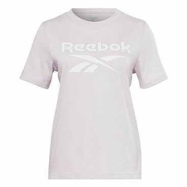 T-shirt med kortärm Dam Reebok Identity Ljusrosa