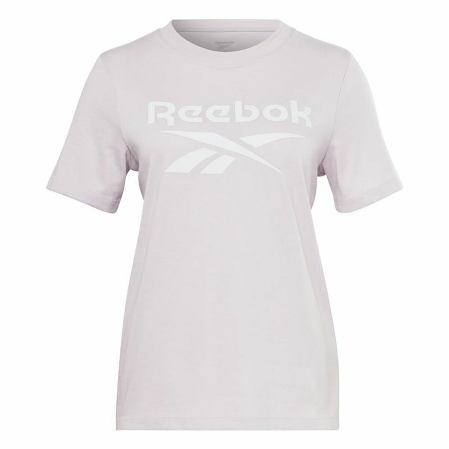 T-shirt med kortärm Dam Reebok Identity Ljusrosa