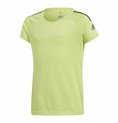 Barn T-shirt med kortärm Adidas Training Cool tee Limegrön