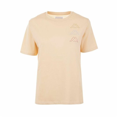 T-shirt med kortärm Dam Kappa Kemilia Beige