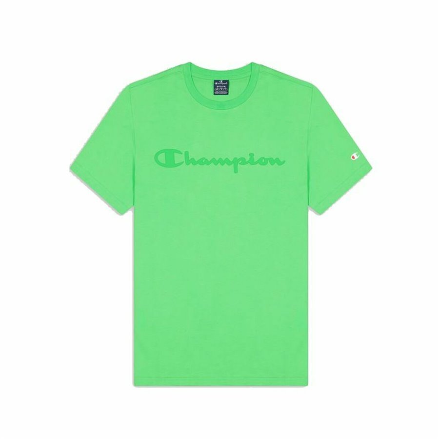 T-shirt med kortärm Herr Champion Crewneck Grön