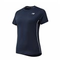 T-shirt med kortärm Herr New Balance Accelerate Mörkblå