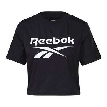 Reebok 黑色短袖女T恤