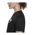 T-shirt med kortärm Dam Reebok Cropped Identity Svart