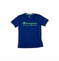 T-shirt med kortärm Herr Champion Crewneck Blå