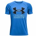 T-shirt med kortärm Barn Under Armour Tech Hybrid Blå