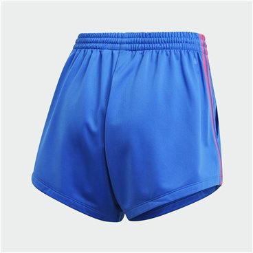 Sportshorts för kvinnor Adidas Originals Adicolor 3D Trefoil Blå