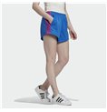 Adidas 女士运动短裤 Originals Adicolor 3D Trefoil 蓝色