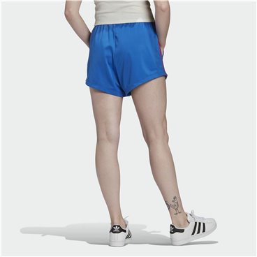 Sportshorts för kvinnor Adidas Originals Adicolor 3D Trefoil Blå