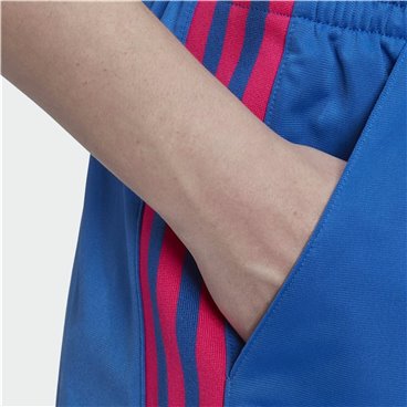 Sportshorts för kvinnor Adidas Originals Adicolor 3D Trefoil Blå