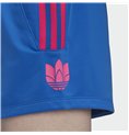 Adidas 女士运动短裤 Originals Adicolor 3D Trefoil 蓝色