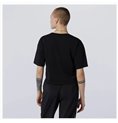 New Balance 女式短袖 T 恤 Essentials 运动俱乐部 Boxy 黑色