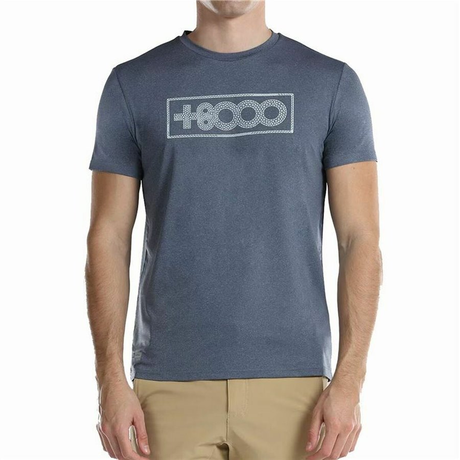 T-shirt med kortärm Herr +8000 Uyuni Grå