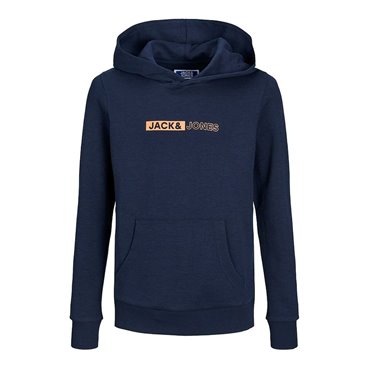 Träningsoverall barn Jack & Jones JJNEO HOOD JNR 12225210  Marinblå