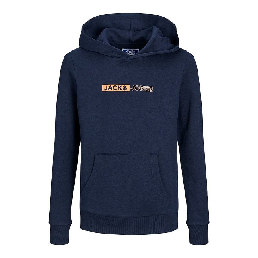 Träningsoverall barn Jack & Jones JJNEO HOOD JNR 12225210  Marinblå