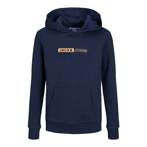 Träningsoverall barn Jack & Jones JJNEO HOOD JNR 12225210  Marinblå