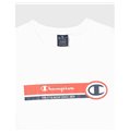 T-shirt med kortärm Herr Champion Crewneck Vit