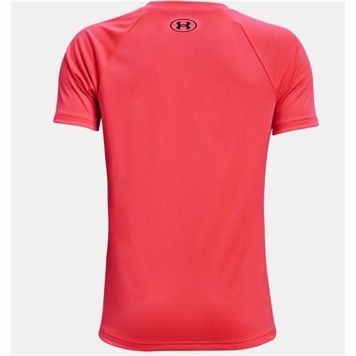 T-shirt med kortärm Barn Under Armour Tech Hybrid Röd