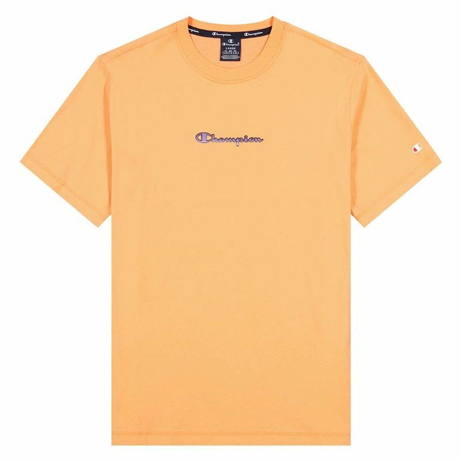 T-shirt med kortärm Champion Crewneck M Orange