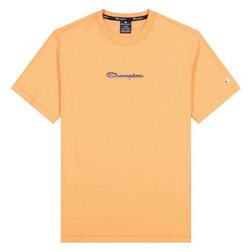 T-shirt med kortärm Champion Crewneck M Orange