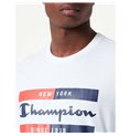 Champion 白色短袖针织衫